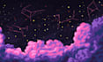 create pixel art background, landscape, game art tilemap, game assets animation