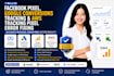 setup faceboook,google conversions tracking,AWS tracking pixel error fixing