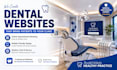 design dental website, healthcare medical clinic website