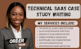 write a technical saas case study whitepaper or product documentation