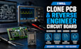 clone pcb, reverse engineer circuit board, generate schematic, bom