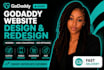 godaddy website design godaddy website redesign develop godaddy redesign godaddy