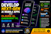 develop next gen ai mobile apps using claude ai, emergent ai, base44