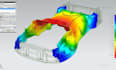 cae cfd fea analysis with 3d cad design for mechanical components injection mold