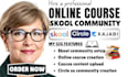 setup skool community online course content circle so and course content upload
