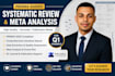 conduct prisma systematic review and meta analysis