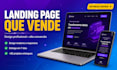 landing page, site profissional e responsivo para o seu negócio