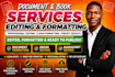 be manuscript ebook editor amazon kdp book editing and paperback doc formatting