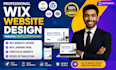 do wix website design, wix landing page, portfolio website, speed optimization