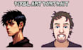 create custom pixel art portrait avatar character or profile picture