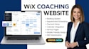 design a wix coaching website with booking system, payment and scheduling setup