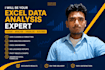 excel data analyst, data cleaning, dashboard and mis reports