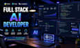 develop ai chatbot, ai web app, ai saas and ai automation