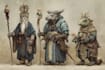 create aaa characters based on your concept art