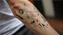 custom an abstract black tattoo design