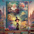 design a high quality cartoon book cover