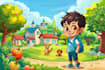 draw children book illustration