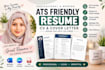 design an ats friendly professional resume CV and cover letter