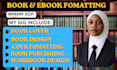 format and design your book for amazon KDP publishing
