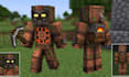 create a custom minecraft skin and professional 3d render