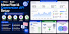 set up facebook pixel, meta conversion API, and advanced event tracking