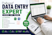 do fast and accurate excel data entry