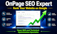 do complete on page SEO optimization with yoast and aeo