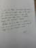 handwrite letters and content