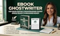 ebook writer ebook ghostwriter ghost book writer kdp developmental book editing