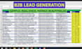 do targeted b2b lead generation with verified email list