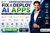 deploy replit app fix lovable firebase aws cloud supabase auth vercel base44
