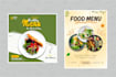 make stylish post and carousel design for your restaurant