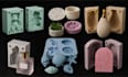 create 3d plastic mold design, silicon, injection mold slipcasting 3d cad model