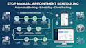 automated appointment booking website with scheduling and client management apps