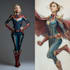 make a customize superhero character