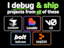 fix your vibe coded app, debug errors, and ship it to production