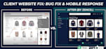 do clean HTML CSS coding and bug fixing