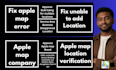 setup verified apple map listing fix unable to add location apple map brand