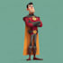 design cool superhero character im really good at this