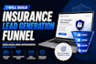 build a high converting insurance lead generation funnel
