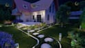design elegant front yard with planting design
