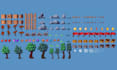 create top down 2d game environment tilesets maps and assets