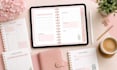 create digital planner, interactive PDF, fillable journal and ebook design