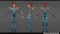 create a free 3d character for gameready and 3d printing