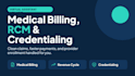 provide medical billing,  credentialing  and rcm services as a virtual assistant