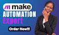 fix make com, made com, setup make com automation, n8n automation, make expert