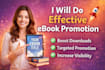 do effective ebook promotion