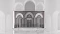 do photorealistic 3d alter design and church interior design
