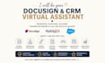 be your docusign and CRM virtual assistant