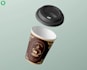 do premium coffee label, packaging, paper cup, sticker design